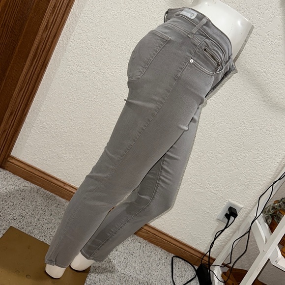 Ag Adriano Goldschmied Denim - SIZE 30R AG  The Stevie Ankle Zip